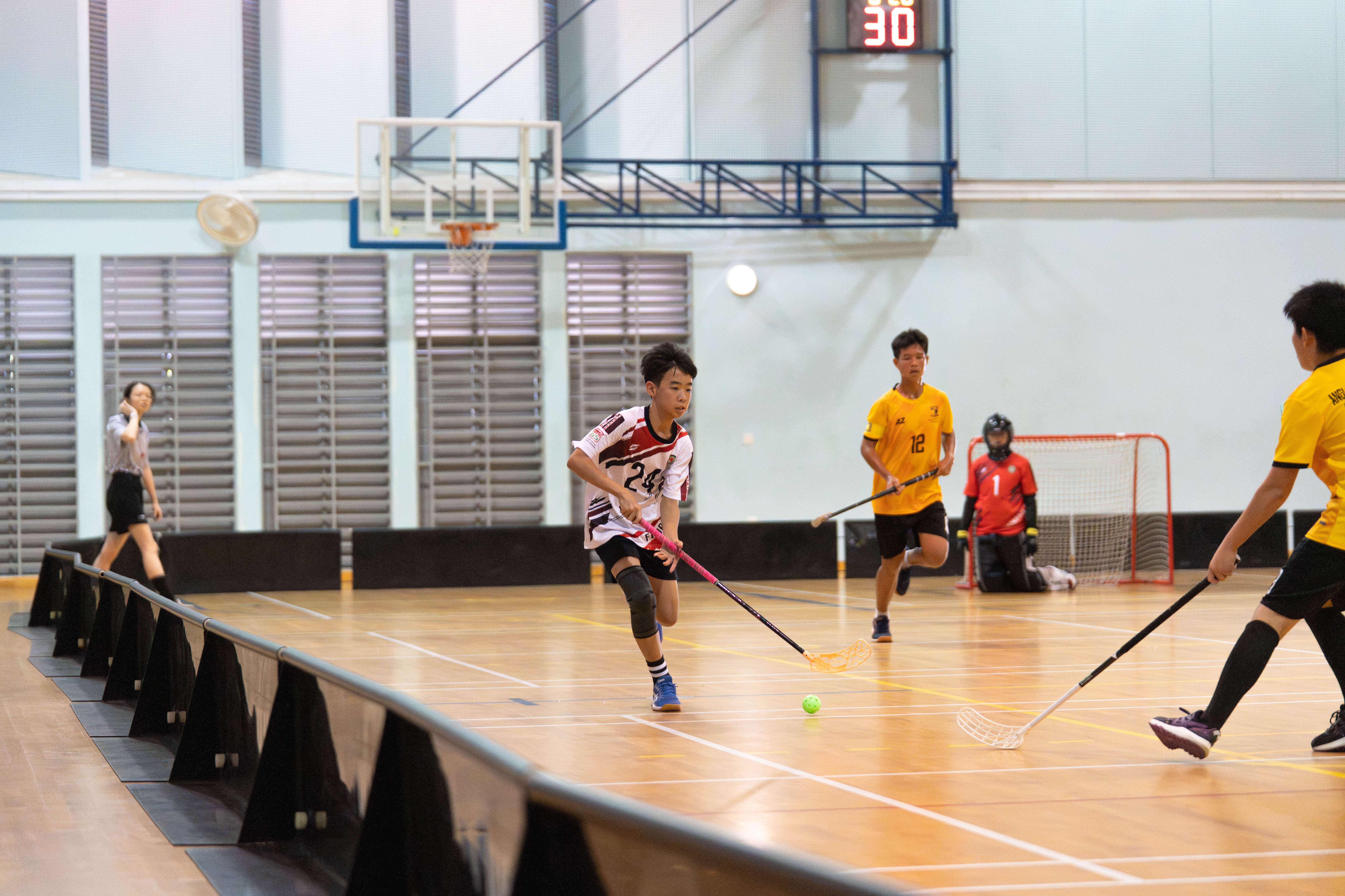 player dribbling the ball